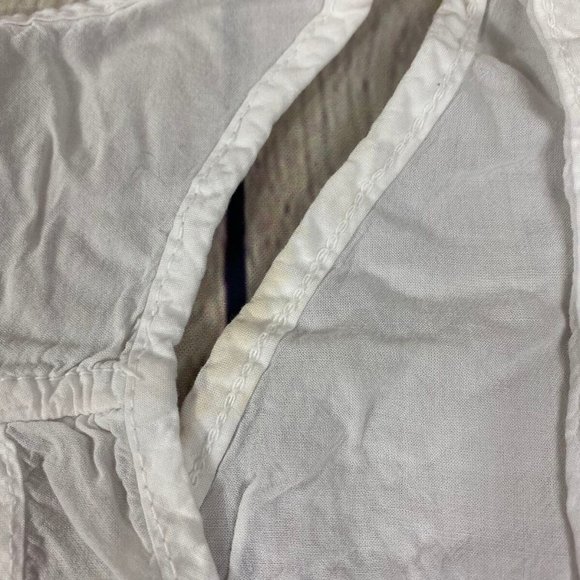 Brandy Melville Eyelet Sleeveless Cream Crop Top - Picture 4 of 6